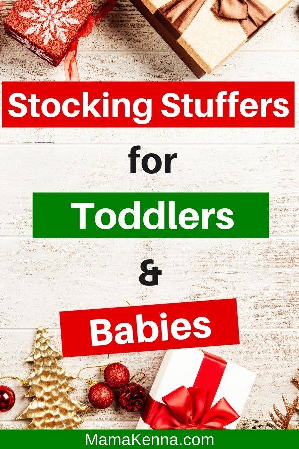 Find awesome stocking stuffer ideas for toddlers and babies. These stocking fillers will fit perfectly in your little ones Christmas stocking. You can even find toddler and baby stocking stuffer ideas that are cheap and inexpensive.