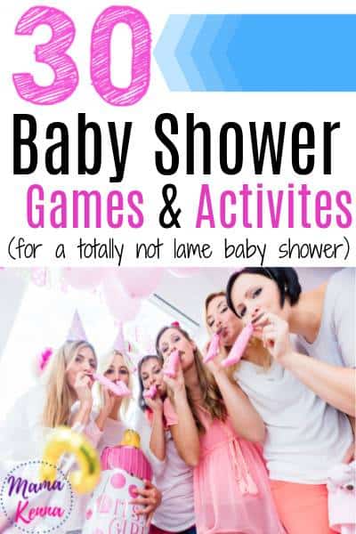 unique baby shower games that aren't lame