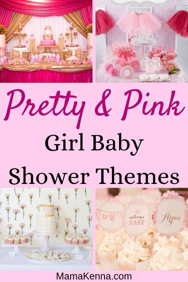 Find some inspiration and check out these cute girl baby shower ideas. These girl baby shower themes have lots of decoration ideas, food ideas, and girly baby shower cakes! Have fun looking at these modern, sophisticated, royal, and fairytale baby shower themes for girls.