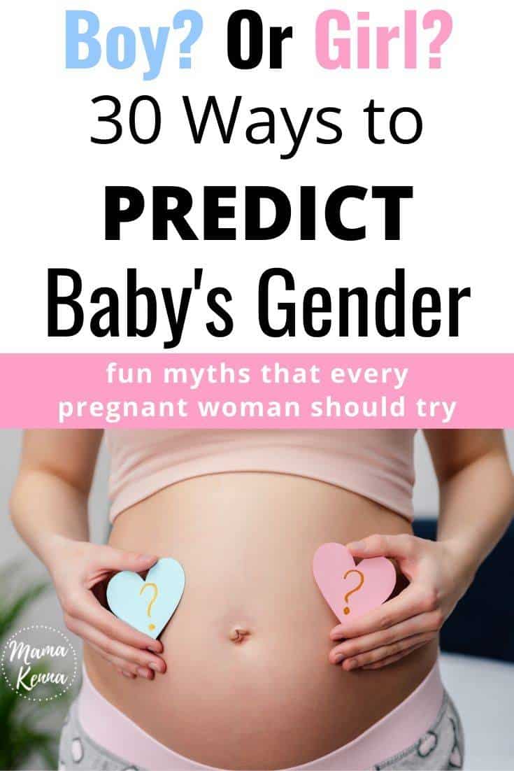 Here are some fun myths that can predict the gender of your baby