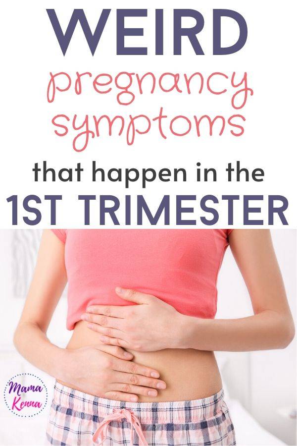 come learn about these strange early pregnancy symptoms that I bet you haven't even heard of