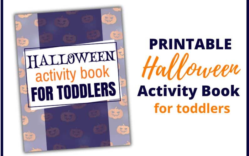 cover of printable halloween activity book