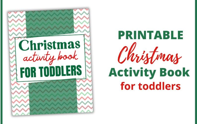 cover of printable christmas activity book