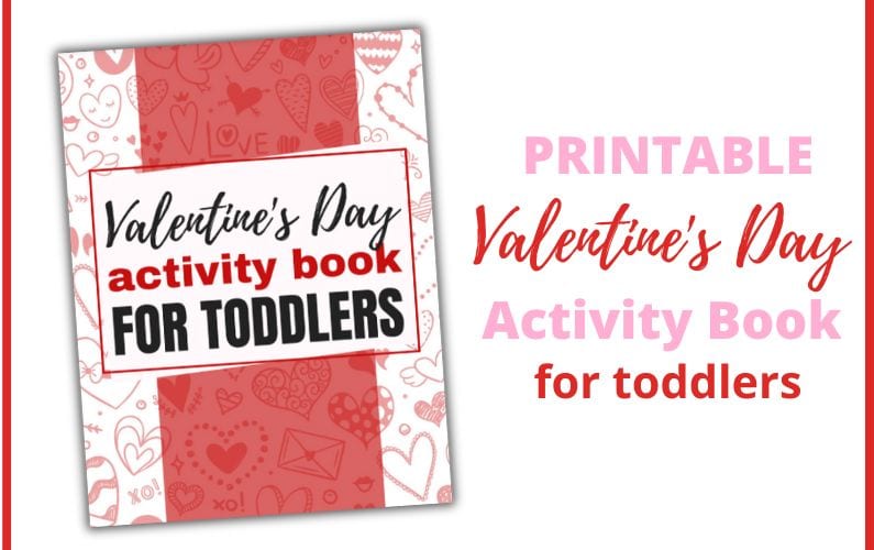 cover of valentines day activity book