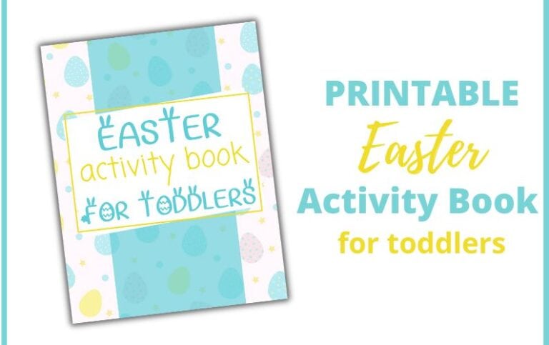Free Printable Easter Activity Book for Toddlers