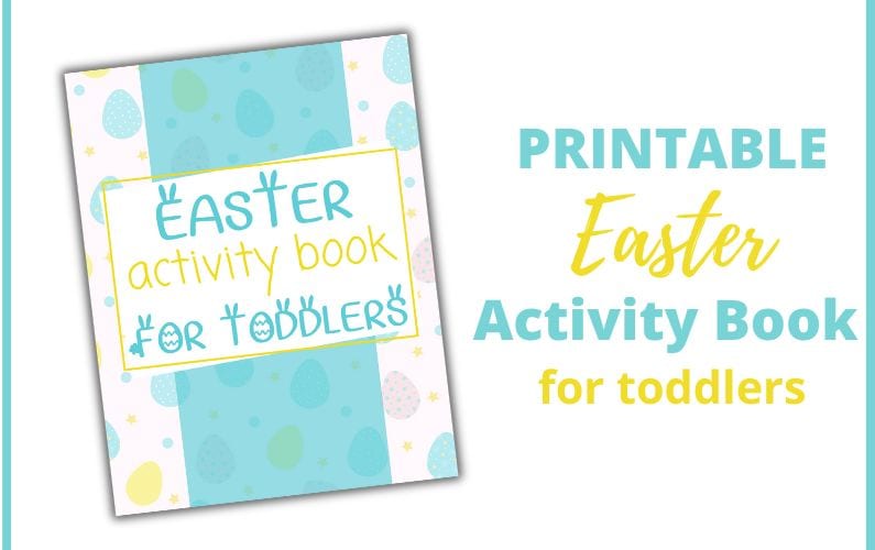 cover of easter activity book