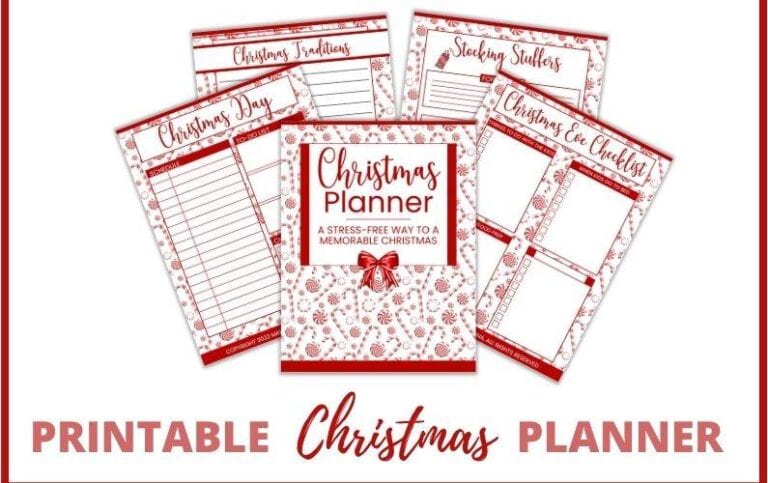 The Ultimate Printable Christmas Planner for Moms